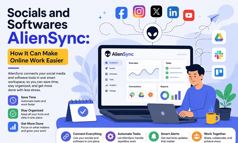 Socials and Softwares AlienSync: How It Can Make Online Work Easier