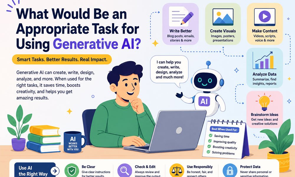 What Would Be an Appropriate Task for Using Generative AI?