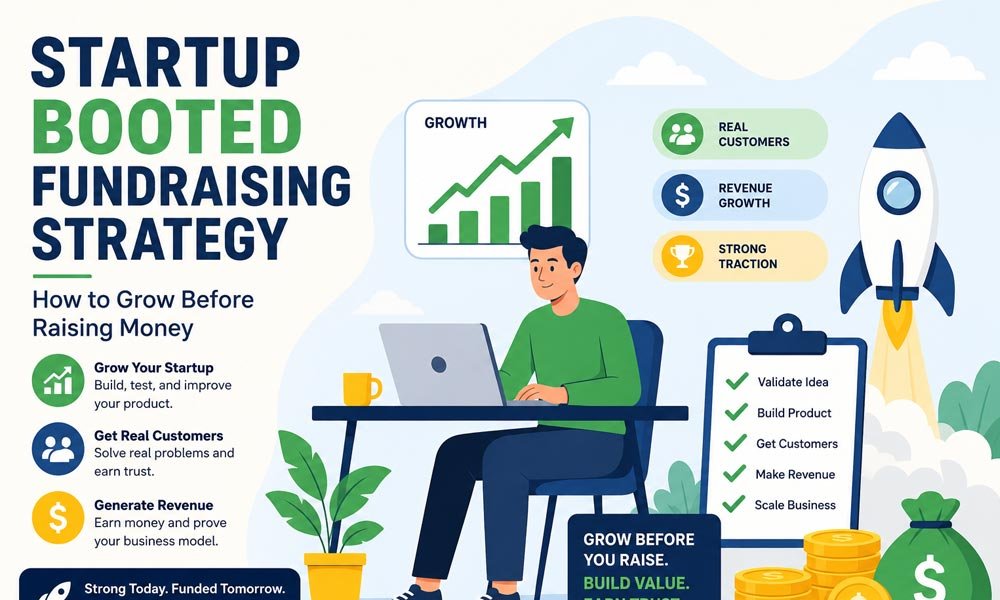 Startup Booted Fundraising Strategy: How to Grow Before Raising Money